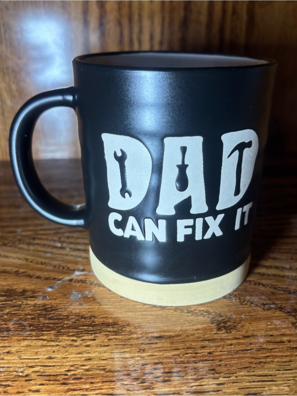 Eccolo Black and Cream Ceramic Mug